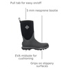 image:imageMUCK Mens Arctic Excursion Ankle BootsBlackGrey
