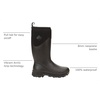 image:imageMUCK Mens Arctic Ice Tall Boot  Vibram Arctic Grip ATBlack