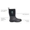 image:imageMUCK Mens Edgewater Classic Mid BootBlack