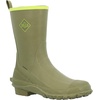 image:imageMUCK Mens Harvester Tall Rubber BootOlive and Lime