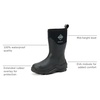 image:imageMUCK Mens Muckmaster MidBlack