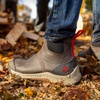 image:imageMUCK Mens Outscape Chelsea Slip OnCoffee BeanCrockeryBlackRibbon Red
