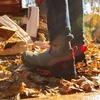 image:imageMUCK Mens Outscape Slip OnBurnt OliveRibbon RedBlack