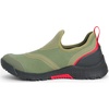 image:imageMUCK Mens Outscape Slip OnBurnt OliveRibbon RedBlack