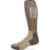 image:imageMUCK Boot Mens Heavyweight 90 Merino Wool Tall Boot Socks 1 Pair Taupe Large