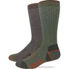 image:imageMUCK Boot Mens Merino Wool Heavyweight Mid Calf Boot Socks 2 Pair Pack as1 alpha l regular regular GreenBrown