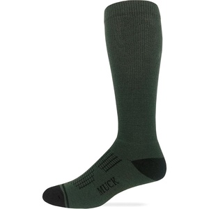 image:imageMUCK Boot Mens Lightweight Ultra Dri over the calf Boot Socks 1 Pair PackGreen