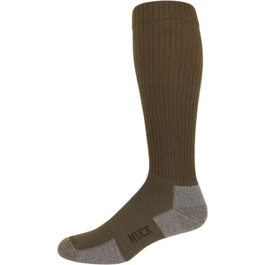 image:imageMUCK Boot Mens Merino Wool Lightweight Everyday Tall Boot Socks 1 Pair PackCoyote