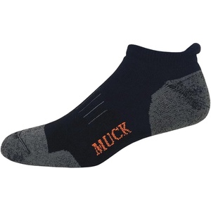 image:imageMUCK Boot Mens Ultra Dri Low Cut Cushioned Heel Tab Socks 2 Pair PackBlack