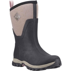 image:imageMUCK Boot Womens Arctic Sport II Mid Rubber Textile Black Tweed Boots 11 US