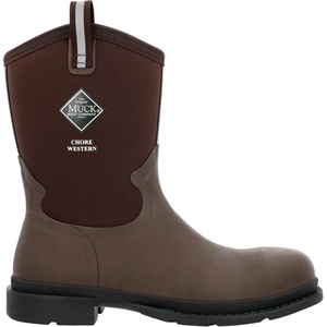 image:imageMUCK Mens Chore Western Alloy Toe Work BootBrown