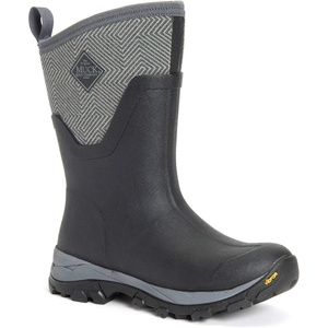 image:imageMUCK Womens Arctic Ice Tall Boot  Vibram Arctic Grip ATBlackGrey Geometric