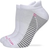 image:imageMUCK Boot Ladies Ultra Dri Low Cut Heel Tab Socks 2 Pair PackWhite