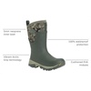 image:imageMUCK Womens Arctic Ice Mid Boot  Vibram Arctic Grip ATMoss WCamo