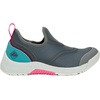 image:imageMUCK Womens Outscape Slip OnDark GrayTealPink