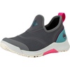 image:imageMUCK Womens Outscape Slip OnDark GrayTealPink