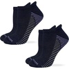 image:imageMUCK Boot Ladies Ultra Dri Low Cut Heel Tab Socks 2 Pair PackBlack