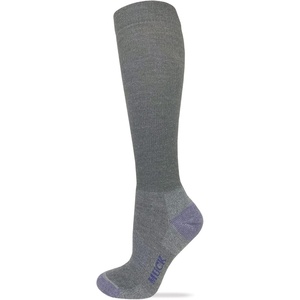 image:imageMUCK Boot Ladies Lightweight Merino Wool Everyday Knee High Boot Socks 1 Pair Pack US Alpha Medium Regular Regular Grey