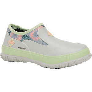 image:imageMUCK Womens Forager Low Slip OnLight GraySunflower Print