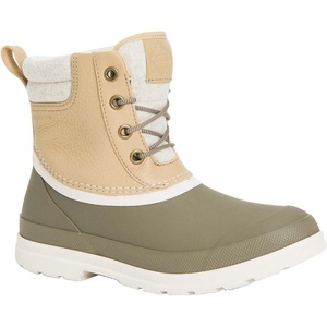 image:imageMUCK Womens Originals Leather Duck Boot TaupeWalnut 11