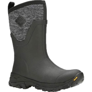 image:imageMuck Arctic Ice Extreme Conditions Tall Rubber Womens Winter Boots with Arctic Grip OutsoleBlackHeather Jersey
