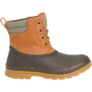 image:imageWomens Originals Leather Duck BootTanDk Brown